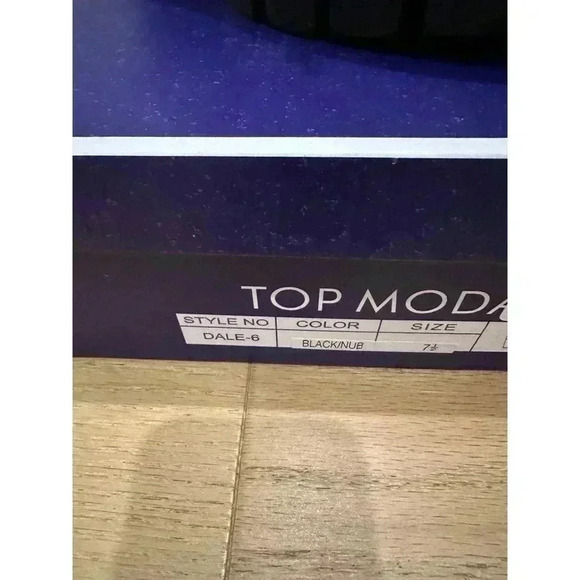 DALE-6 Black Nubuck TOP MODA For Women - Picture 3 of 6